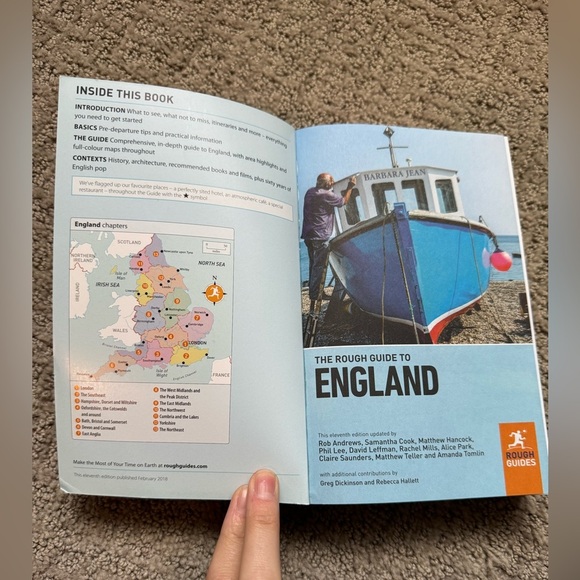 Barnes & Noble Rough Guide to England - Blue and Orange Cover - Picture 4 of 4